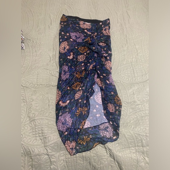 NWOT Veronica Beard Hazel skirtblack sz 0 - Picture 3 of 3